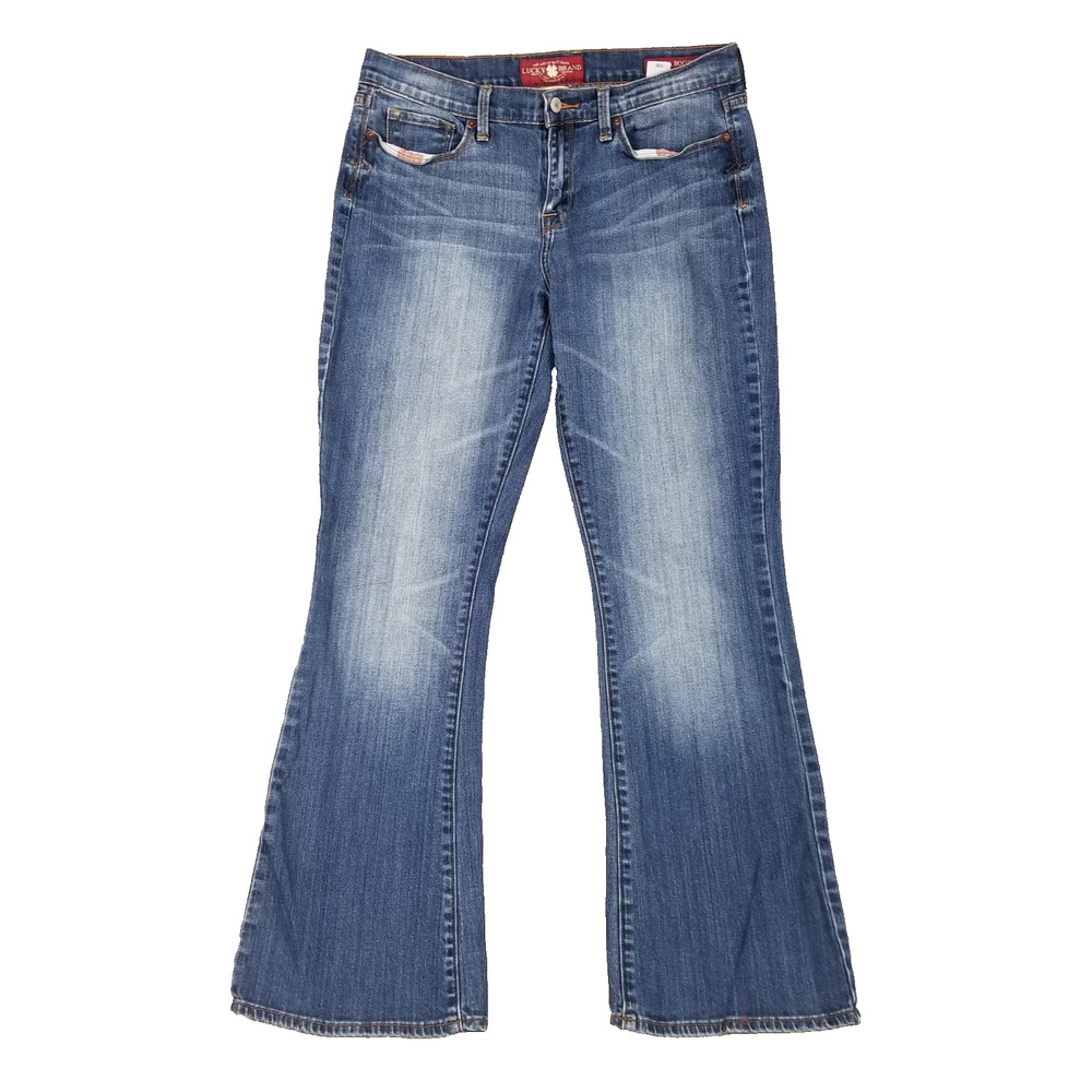 Lucky Brand Jeans Womens 14 32 Blue Sofia Boot Bootcut Stretch Denim Mid Rise